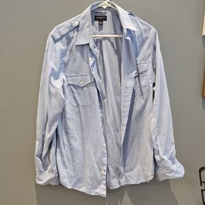 Banana Republic Light Blue Button-Up Shirt